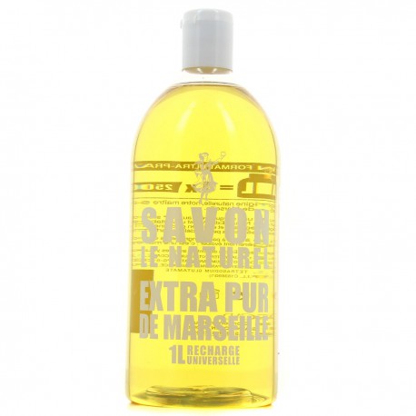1L Savon Liquide Extra Pur Recharge Sln