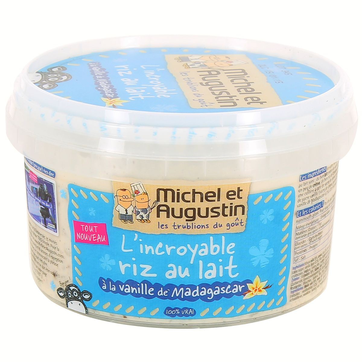 Riz Au Lait Michel Et Augustin 400G Riz Au Lait Vanille Michel & Augustin - DRH MARKET Sarl