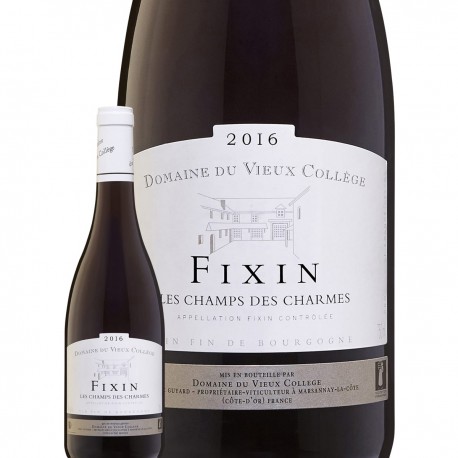Fixin Les Champs Des Charmes Bio Rouge 2016