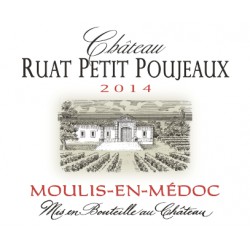 Moulis En Médoc Rouge Château Ruat Petit Poujeaux 2014 75Cl