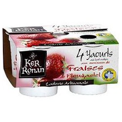 K.Ronan Yt Fraise Ploug.4X125G