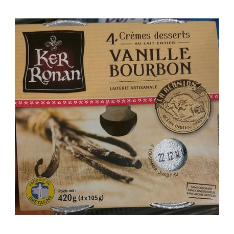 K.Ron.Creme Vanil.Bourb.4X105G