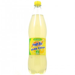 Bouteille 1L Soda Citron Bio Fresh