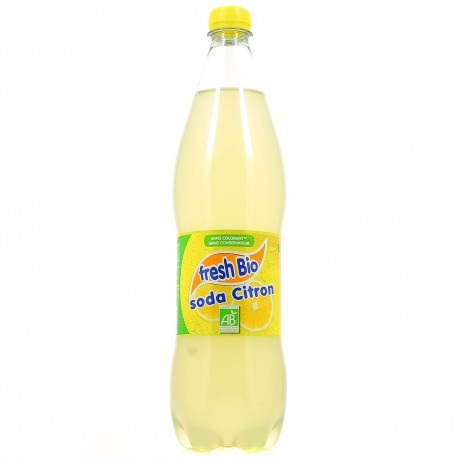 Bouteille 1L Soda Citron Bio Fresh