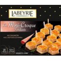 195G 20 Mini Croque Fondant Saumon Labeyrie