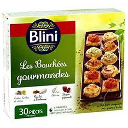 30X Bouchees Gourmandes Blini