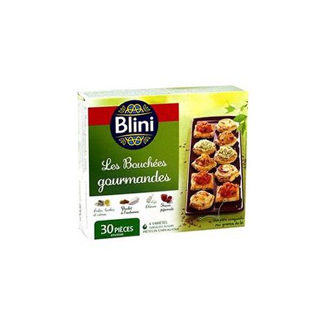 30X Bouchees Gourmandes Blini