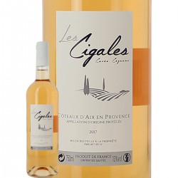75Cl Coteaux D Aix En Provence Cuvée Cézanne Les Cigales Rosé 2013