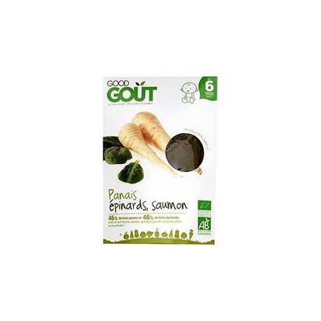 190G Panais Epinards Saumon Good Gout