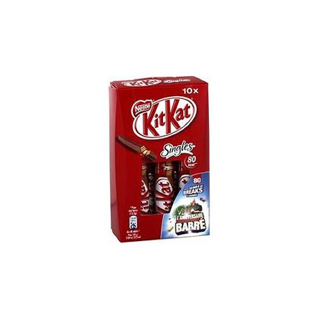 10X Kit Kat Singles Nestle