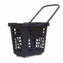 4Panier Gris Fonce 80L+Roulet