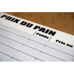 Kit 2 Panneaux Prix Du Pain