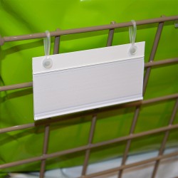 50Porte Etiq.Panier Fil 105X40