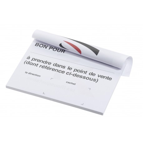 Bloc De 50 Bons Pour 1 Cadeau