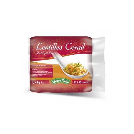 2,5 Kg Lentil Corail Vivien P