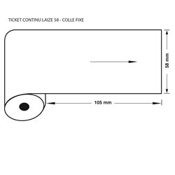 30 Rouleaux Adh58X105Mm 38M Ss Bpa
