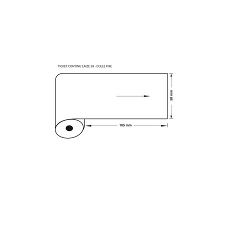 30 Rouleaux Adh58X105Mm 38M Ss Bpa