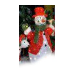 Bonhomme Neige Lumineux 84Cm