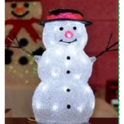 Bonhomme De Neige Lumineux