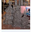 3 Sapins Pailletes + Etoile Ar