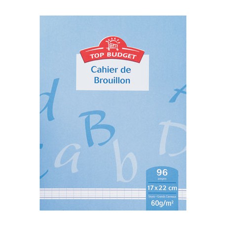 Top Budget Cahier Brouil.96P