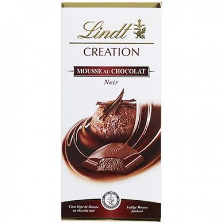 Lindt Tablette Chocolat Petits Desserts Mousse Noir Lindt 140G
