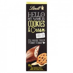 Lindt Tablet Cookie&Cream 100G