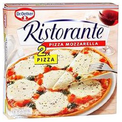 2X335G Pizza Ristorante Mozzarella Dr Oetker