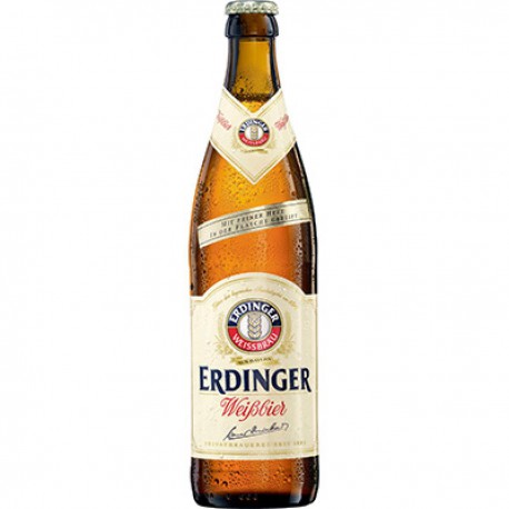 Bouteille De Bière Erdinger Hefe Weiss 5.3° 50Cl