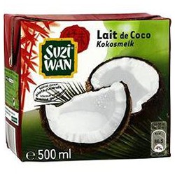 Suzi Wan Lait De Coco 500Ml