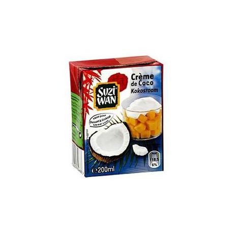 200Ml Creme De Coco Suzi Wan