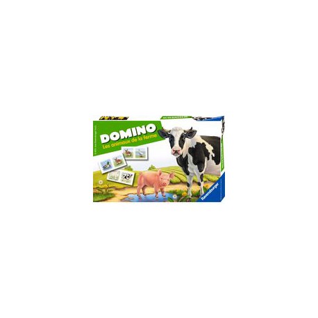Ravensb.Domino Animaux Ferme