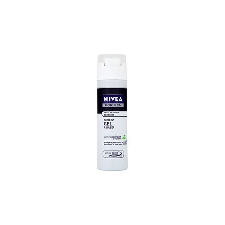 Nivea For Men Nfm Gel A Raser Sensitive Et Doux 200Ml