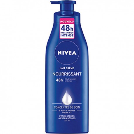 250Ml Lait Creme Nourissant Nivea