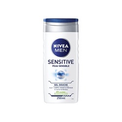 Flacon 250Ml Douche Sensitive Men Nivea
