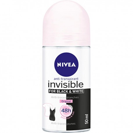 50Ml Deodorant Bille Black&White Clr Nivea