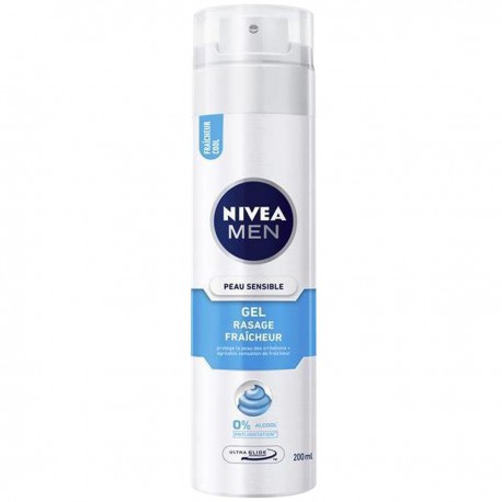 200Ml Gel A Raser Sens Cool Nivea Men