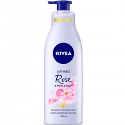 Niv.Lt Huile Rose&Argan 200Ml