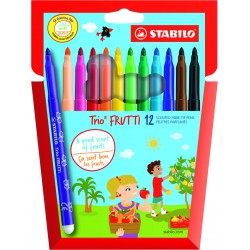 Stabilo 12 Feutres Trio Frutti