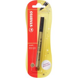 Stabilo Stylo Metallic Or 1Mm