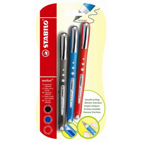 Stabilo 3 Rollers Colorful Mo