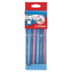 Stabilo 10 S Bille Exel N/B/R
