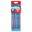 Stabilo 10 S Bille Exel N/B/R