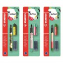 Bl.1 Stylo Plume Be Crazy Decor Assortis Stabilo