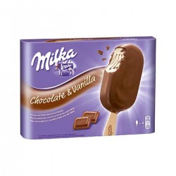 4X100Ml Batonnets Milka