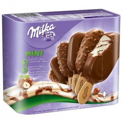 6 Mini Batonnets Noisette Milka
