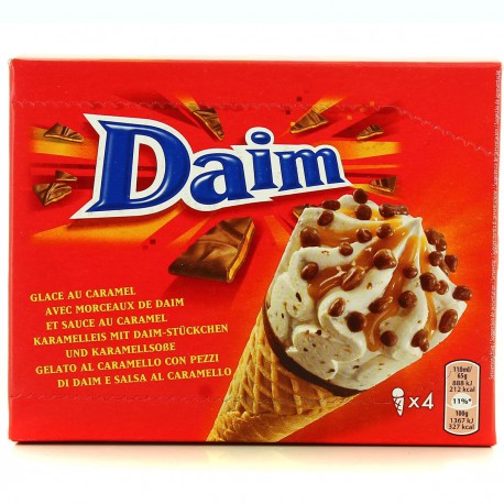 260G 4 Cones Daim Milka