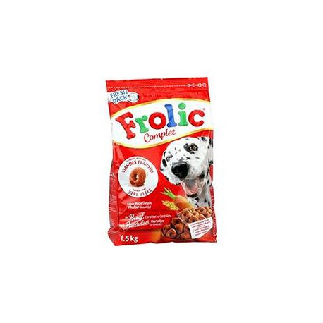 Frolic Croquettes Au Boeuf, Carottes, Céréales Frolic 1.5Kg