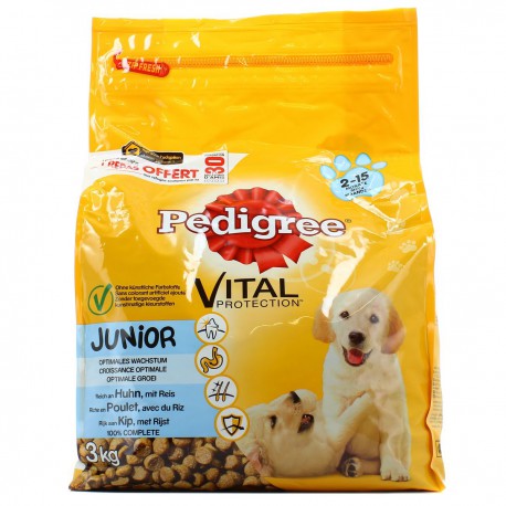 3Kg Croquettes Chiot Pedigree