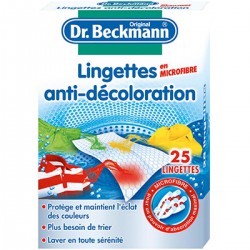 25 Lingettes Anti Decoloration Dr Beckman